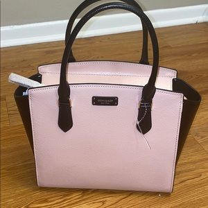 Kate Spade tote Pink and black.
